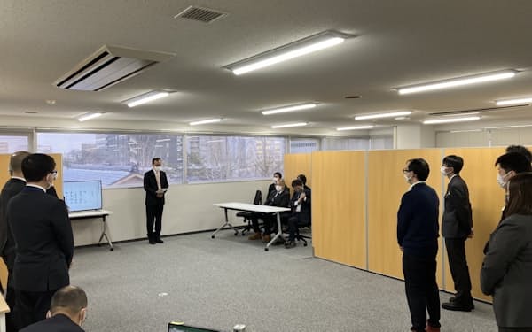 日本精機は新潟市内にソフトウエア設計拠点を開設した(10日、新潟市)