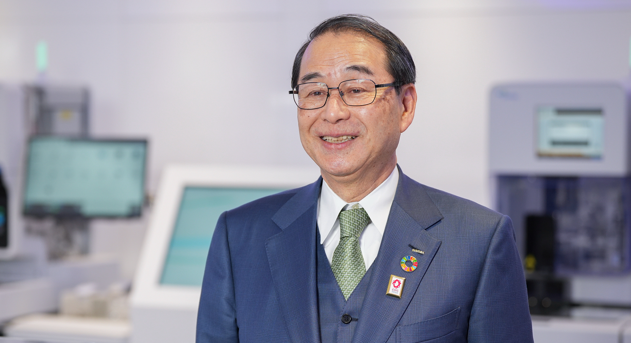 シスメックス会長兼社長 家次恒氏