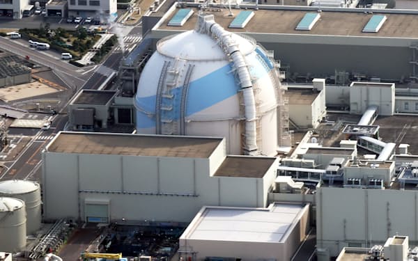 九州電力の玄海原子力発電所3号機（佐賀県玄海町）