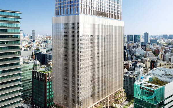 東京建物は京橋エリアに大型複合ビルを建設する（写真は完成イメージ）