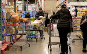 米消費者のインフレ期待が上昇している=ロイター 米消費者のインフレ期待が上昇している=ロイター