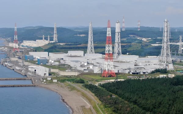 新潟県の東京電力柏崎刈羽原子力発電所