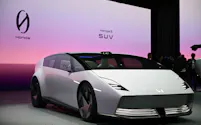 ホンダがAI自動運転技術の搭載を予定していたEV「ゼロシリーズ」の「サルーン」(2025年、米ラスベガス)