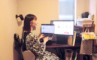 TRIPORTの森さんは短時間正社員として働く本業のかたわら、ウェブデザインなどの副業もする