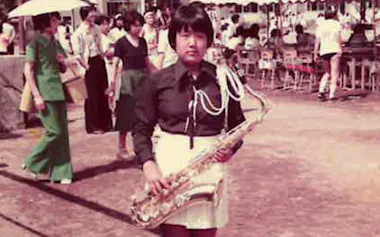 少女時代は吹奏楽に熱中した