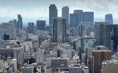 名古屋市中心部のビル群
