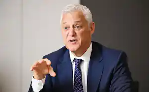 英スタンダードチャータード銀行のビル・ウィンターズ最高経営責任者(CEO) 英スタンダードチャータード銀行のビル・ウィンターズ最高経営責任者(CEO)