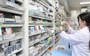 調剤薬局で取り扱われる薬 調剤薬局で取り扱われる薬