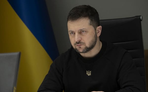 ウクライナのゼレンスキー大統領＝ロイター