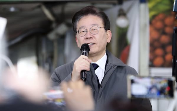 韓国野党「共に民主党」の李在明代表（2022年12月）＝聯合・共同