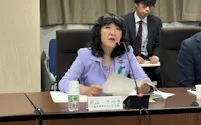 日本成長戦略会議の分科会で発言する分科会長の片山さつき金融相(20日)
