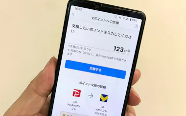 PayPayポイントとVポイントが相互に等価交換できるようになった