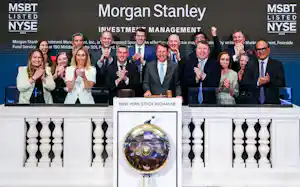 モルガン・スタンレー・インベストメント・マネジメントは大手米銀系初のビットコインETFを上場させた(NYSE提供) モルガン・スタンレー・インベストメント・マネジメントは大手米銀系初のビットコインETFを上場させた(NYSE提供)