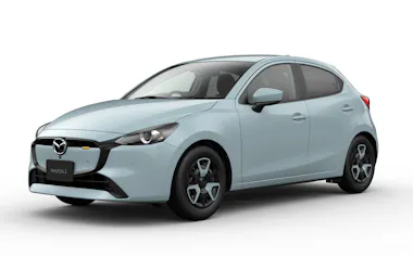 国内生産を8月末で終えるマツダの小型車「マツダ2」。社用車としての需要も高い