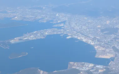 GX戦略地域の選定をめざす山口県の周南コンビナート(周南市)
