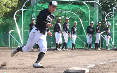 文武両道を掲げて今春に始動した四谷学院野球部
