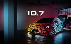 独VWがCES 2023で展示したEV「ID.7」のコンセプト車(同社提供)