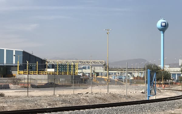 メキシコにある米ゼネラル・モーターズ（ＧＭ）の工場（1月、北部コアウイラ州）