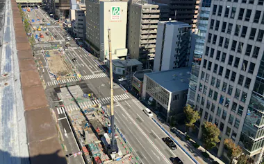 トンネル区間の建設工事が進む「なにわ筋線」(25年11月、大阪市)=JR西日本提供