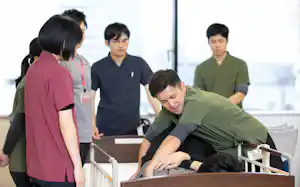 SOMPOケアの介護人材の研修風景 SOMPOケアの介護人材の研修風景