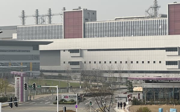 第２工場の新設が遅れている長江存儲科技（中国・湖北省）