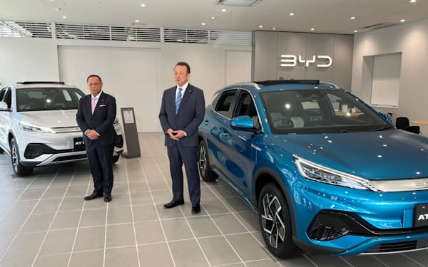 BYD Auto Japanが開いた国内1号店の「BYD AUTO 東名横浜」