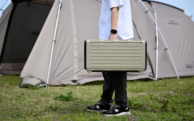 コロナが発売するアウトドア向けエアコン「BREEZE BOX(ブリーズボックス)」