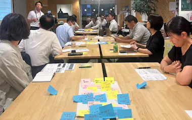 2025年度から前橋市で開いている人事部対話会。26年度は4回開く方針だ=ぐんまの人事部提供