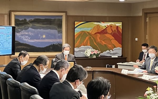 熊本県は新部会を立ち上げてＴＳＭＣ駐在員らの生活を支援する（10日の推進本部会議）