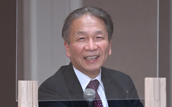 日本経済研究センターの岩田一政理事長