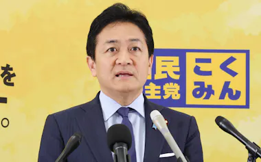 国民民主党の玉木雄一郎代表は「適度なインフレ」に対応した経済政策にシフトすべきだと唱える