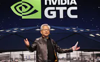 エヌビディアのジェンスン・ファンCEO(3月、米カリフォルニア州サンノゼ)