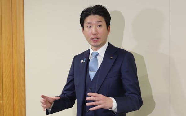 堺市の永藤英機市長は16日、6月の市長選に再選を目指して出馬する意向を表明した（堺市役所）