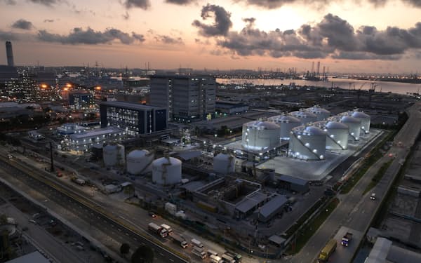 ネステはシンガポールで大規模なＳＡＦの工場を建設している