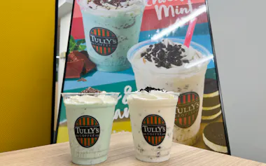 タリーズが13日に発売するシェーク