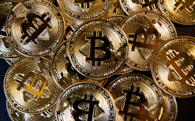 ブロックチェーンは耐量子暗号が使いにくいとされる。ビットコインのイメージ=AP、写真提供:NIKLAS LARSSON/Bildbyran/Sipa USA