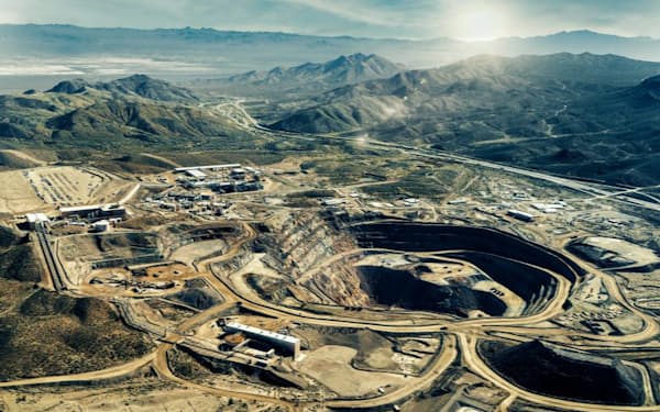 ＭＰマテリアルズが保有するマウンテンパス鉱山（米カリフォルニア州）