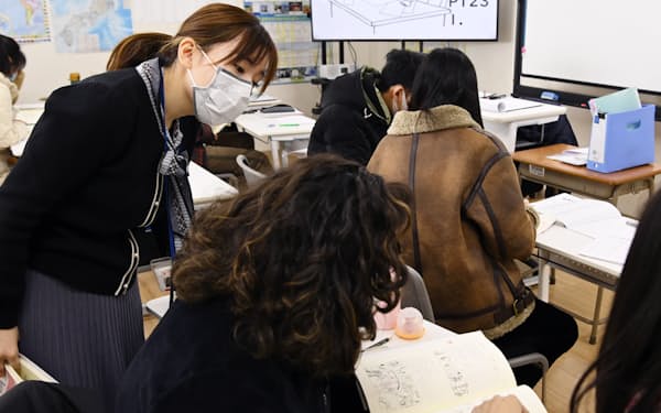 外国人留学生に日本語を教える教師（東京都荒川区）