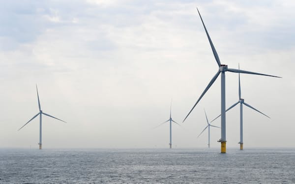 MIVDによると、北海で取り押さえた船舶はオランダ領海内の洋上風力発電所に特に関心を示していたという＝ロイター