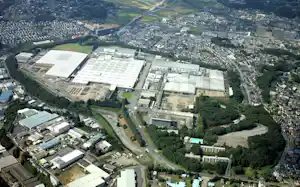 フジクラの佐倉事業所(千葉県佐倉市) フジクラの佐倉事業所(千葉県佐倉市)