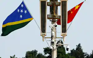 ソロモン諸島は2019年に台湾と断交して以降、中国と接近してきた=ロイター ソロモン諸島は2019年に台湾と断交して以降、中国と接近してきた=ロイター