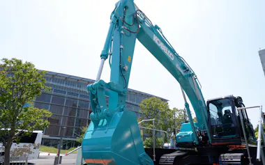 コベルコ建機の油圧ショベル