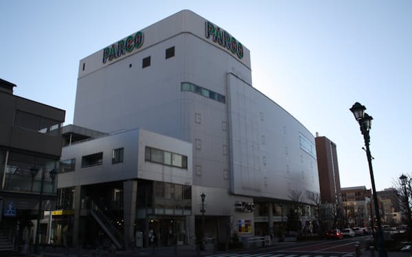 2025年2月末に営業を終了する松本パルコ（長野県松本市）