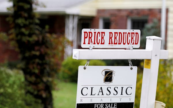 需要低迷を受けて米住宅価格の上昇圧力は弱まっている＝ロイター