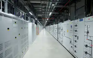 FILE PHOTO: A row of machines stands in the electrical room that distributes the electricity to the data hall in the Microsoft data centre during an announcement on its global energy strategy, regarding how it procures and manages energy to scale AI and digital infrastructure sustainably, in Dublin, Ireland, February 17, 2026. REUTERS/Clodagh Kilcoyne/File Photo FILE PHOTO: A row of machines stands in the electrical room that distributes the electricity to the data hall in the Microsoft data centre during an announcement on its global energy strategy, regarding how it procures and manages energy to scale AI and digital infrastructure sustainably, in Dublin, Ireland, February 17, 2026. REUTERS/Clodagh Kilcoyne/File Photo