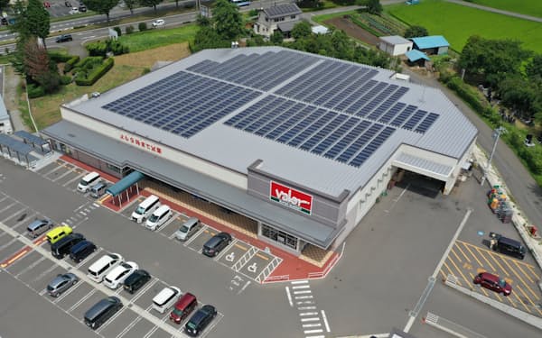 顧客の店舗や物流倉庫にアイ・グリッドが太陽光発電設備を導入する