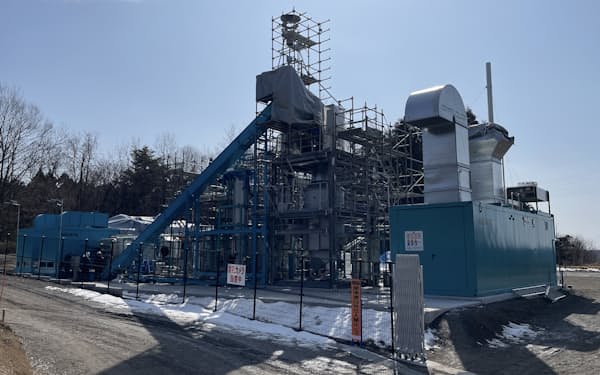 ネオナイトが福島県須賀川市で完成させた小型バイオマス発電施設