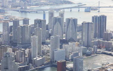 高層マンション群(東京都中央区)