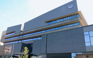 熊本県八代市役所(2月)=共同