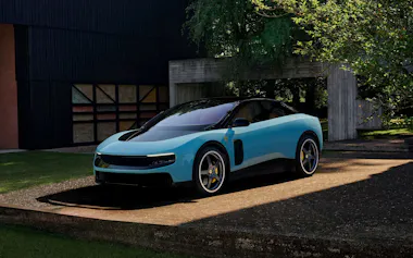 フェラーリ初となるEV「ルーチェ」の外観には批判的な反応もあった=ロイター